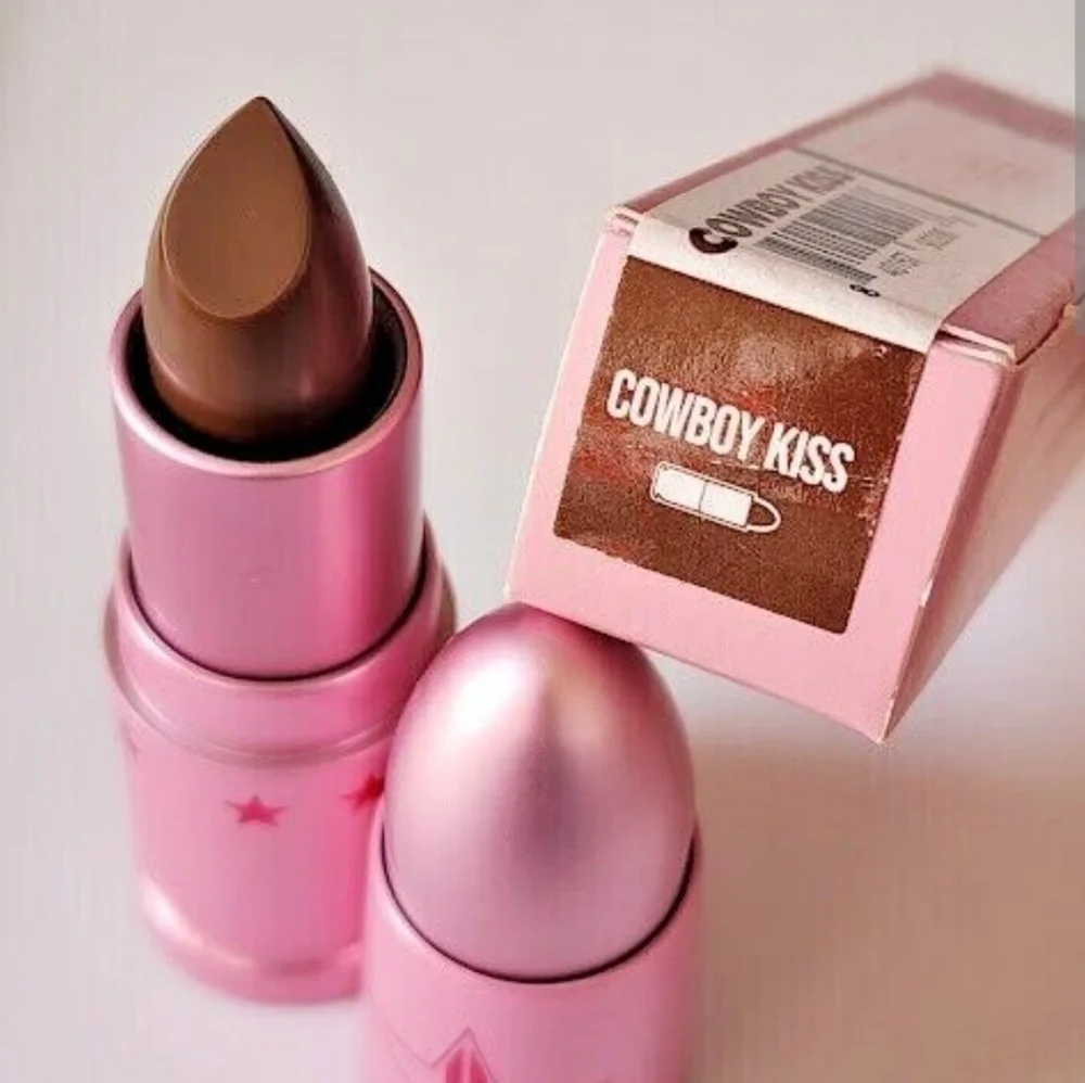 Moisturizing Caramel Tinted Lip Balm By Jeffree Star In Cowboy Kiss NIB